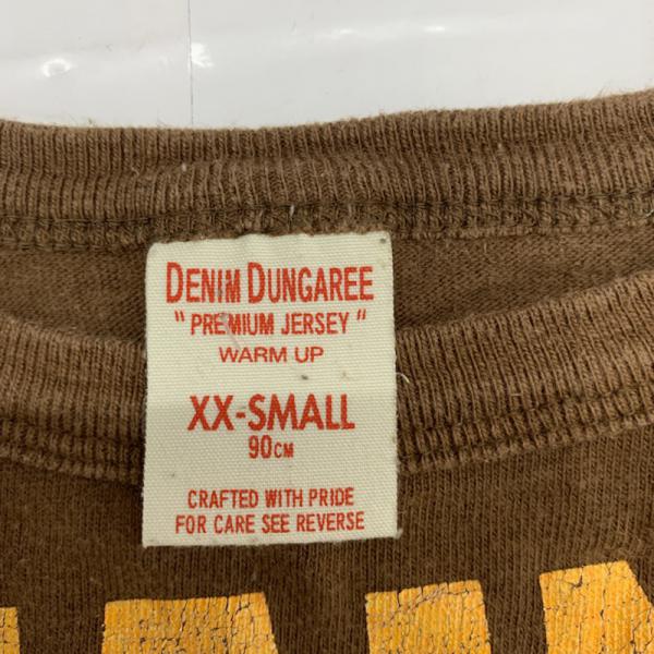 デニムダンガリー DENIM DUNGAREE Tシャツ キッズ Tシャツ 90cm 90cm 無地 メンズ USED 古着 中古 10025100