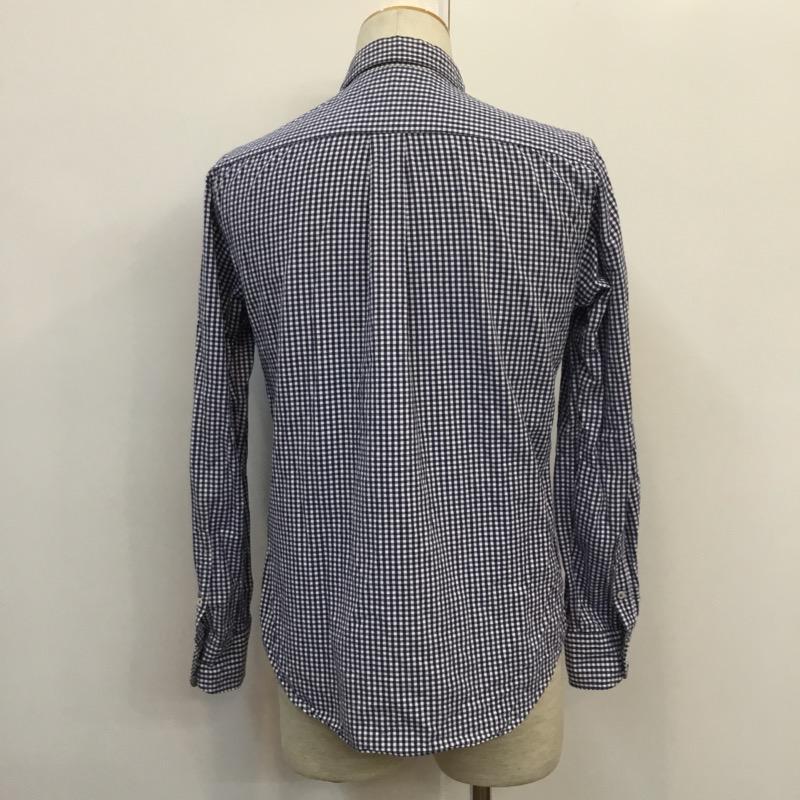 ジャーナルスタンダード JOURNAL STANDARD シャツ、ブラウス 長袖 長袖シャツ チェック ギンガムチェック M チェック 白 / ホワイト / X 青 / ブルー / メンズ USED 古着 中古 10025105