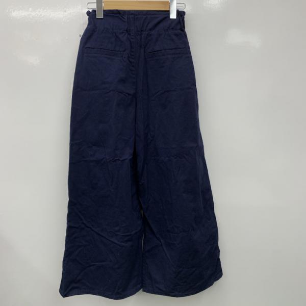 コエ koe パンツ ワイドパンツ M 無地 紺 / ネイビー / レディース USED 古着 中古 10025181