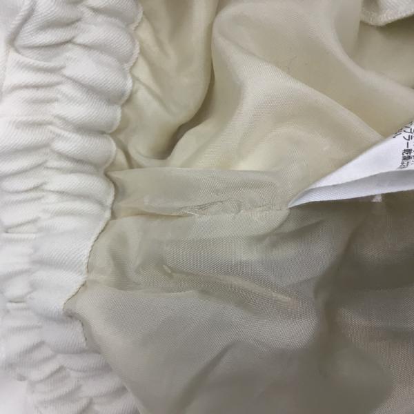 ニコアンド niko and... パンツ ボトムス パンツ ガウチョパンツ M 無地 白 / ホワイト / レディース USED 古着 中古 10025201