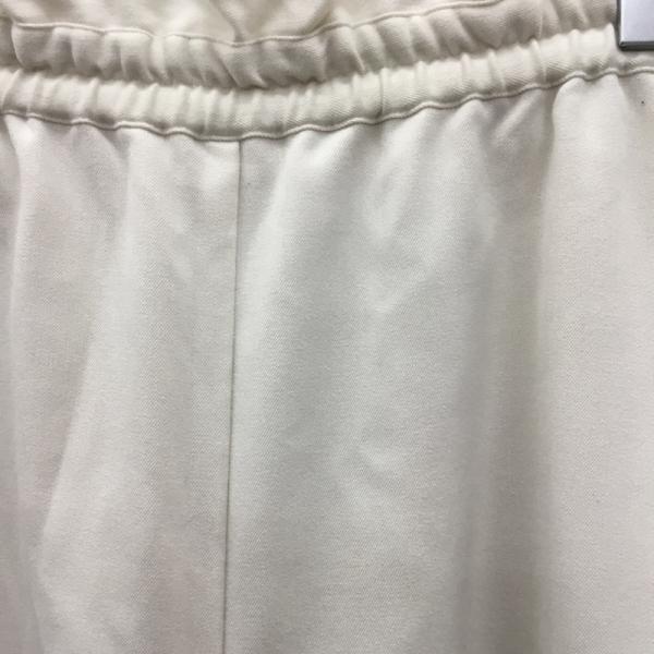 ニコアンド niko and... パンツ ボトムス パンツ ガウチョパンツ M 無地 白 / ホワイト / レディース USED 古着 中古 10025201