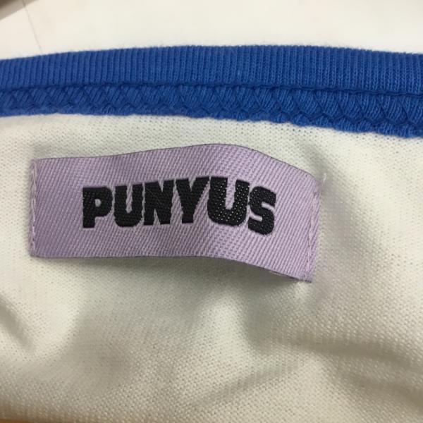 PUNYUS PUNYUS ワンピース ワンピース 半袖 ロゴ 2 無地 白 / ホワイト / レディース USED 古着 中古 10025206