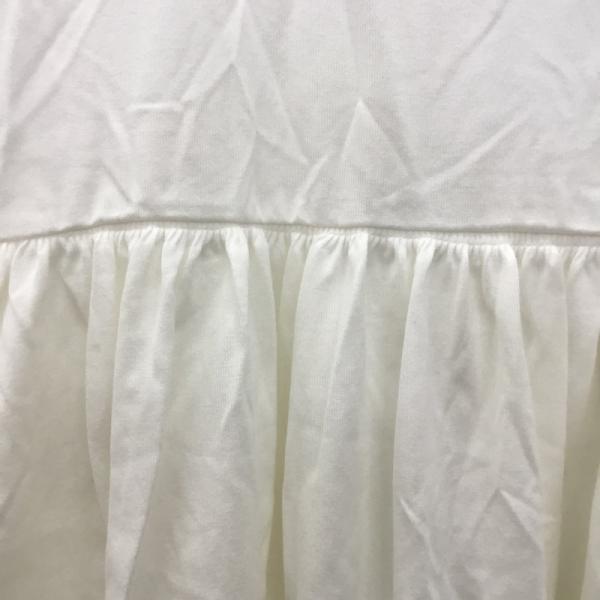 PUNYUS PUNYUS ワンピース ワンピース 半袖 ロゴ 2 無地 白 / ホワイト / レディース USED 古着 中古 10025206