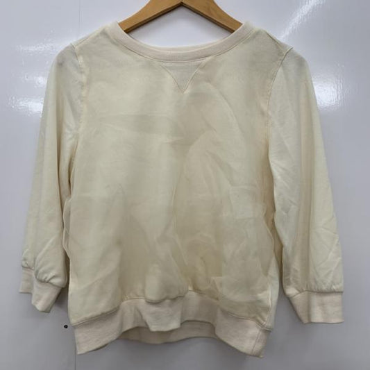 ナチュラルビューティーベーシック NATURAL BEAUTY BASIC カットソー  カットソー 七分袖 M 無地 レディース USED 古着 中古 10025232
