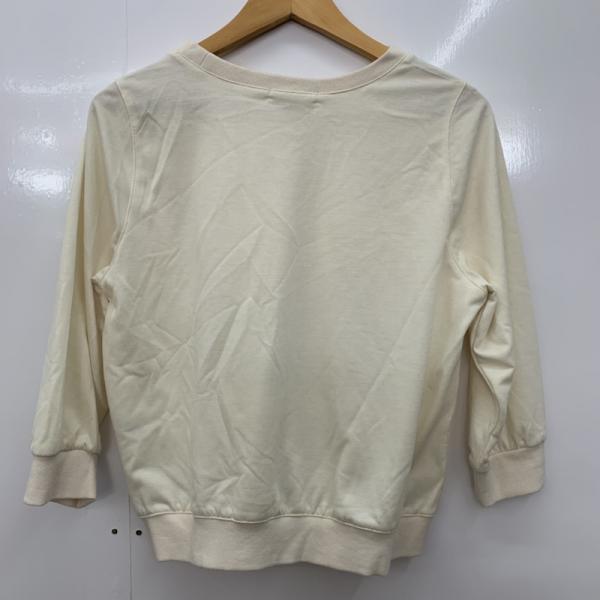 ナチュラルビューティーベーシック NATURAL BEAUTY BASIC カットソー  カットソー 七分袖 M 無地 レディース USED 古着 中古 10025232