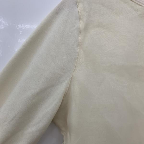 ナチュラルビューティーベーシック NATURAL BEAUTY BASIC カットソー  カットソー 七分袖 M 無地 レディース USED 古着 中古 10025232