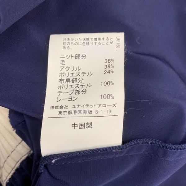 グリーンレーベルリラクシング green label relaxing ワンピース ワンピー 長袖 千鳥格子 千鳥格子 ベージュ / ベージュ / X 紺 / ネイビー / レディース USED 古着 中古 10025317