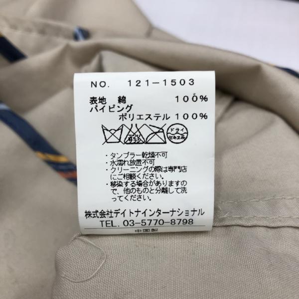 フリークスストア FREAK'S STORE コート アウター ジャケット ステンカラーコート M 無地 ベージュ / ベージュ / メンズ USED 古着 中古 10025340