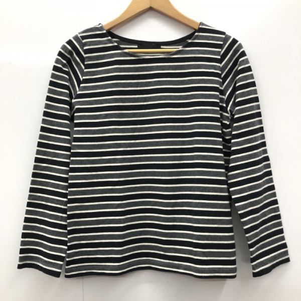 ジーナシス JEANASIS カットソー  長袖カットソー ボーダー FREE ボーダー柄 レディース USED 古着 中古 10025350