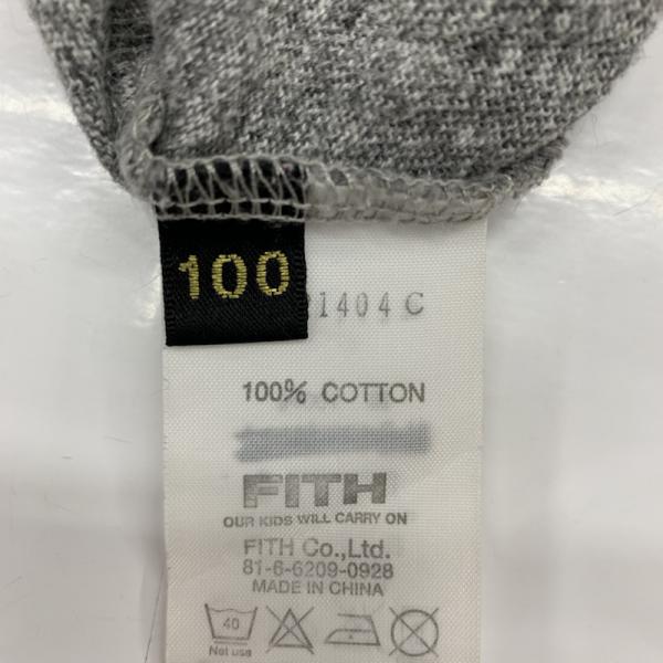 フィス FITH Tシャツ キッズ 半袖Tシャツ 100? 100cm 無地 メンズ USED 古着 中古 10025396