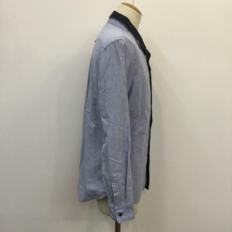 レイジブルー RAGEBLUE シャツ、ブラウス 長袖シャツ L 無地 メンズ USED 古着 中古 10025398