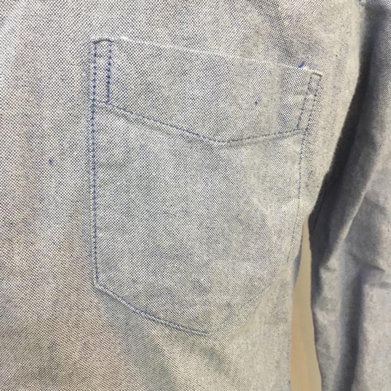 レイジブルー RAGEBLUE シャツ、ブラウス 長袖シャツ L 無地 メンズ USED 古着 中古 10025398