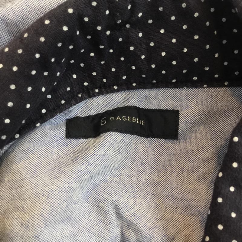 レイジブルー RAGEBLUE シャツ、ブラウス 長袖シャツ L 無地 メンズ USED 古着 中古 10025398