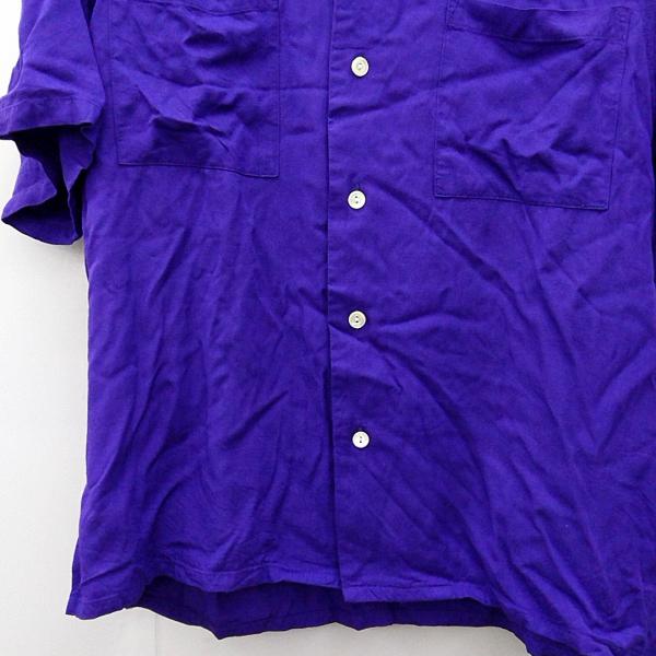 フリークスストア FREAK'S STORE シャツ、ブラウス 半袖シャツ S 無地 紫 / パープル / メンズ USED 古着 中古 10025451