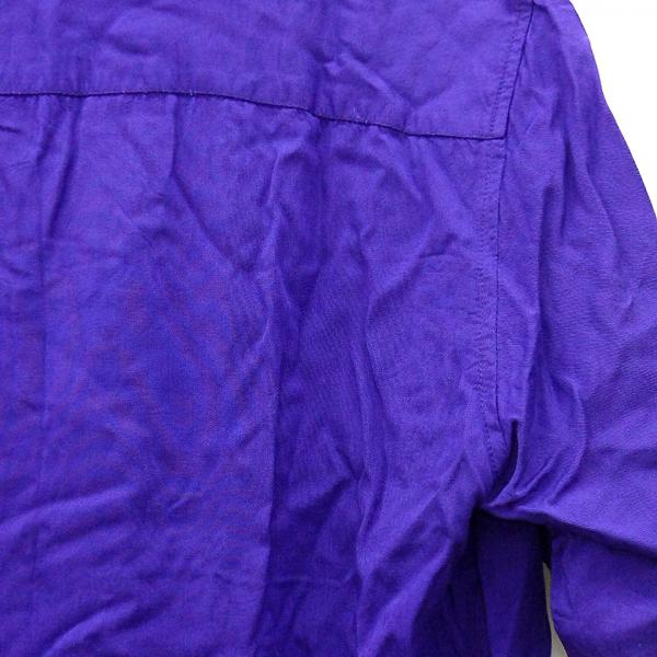 フリークスストア FREAK'S STORE シャツ、ブラウス 半袖シャツ S 無地 紫 / パープル / メンズ USED 古着 中古 10025451