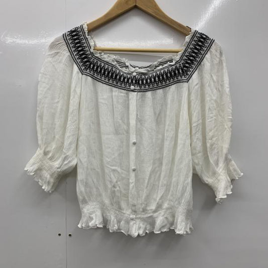 ヘザー Heather カットソー  半袖カットソー FREE 白 / ホワイト /  レディース USED 古着 中古 10025459