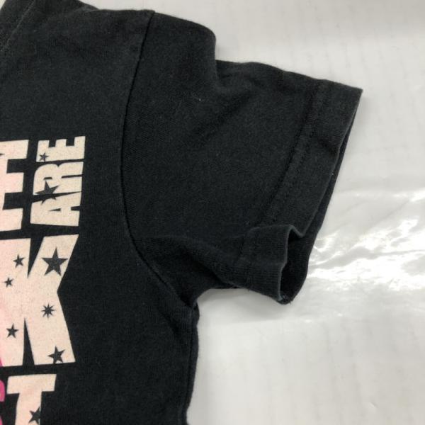 エックスガール X-girl Tシャツ キッズ Tシャツ 100cm 100cm 無地 黒 / ブラック / レディース USED 古着 中古 10025525