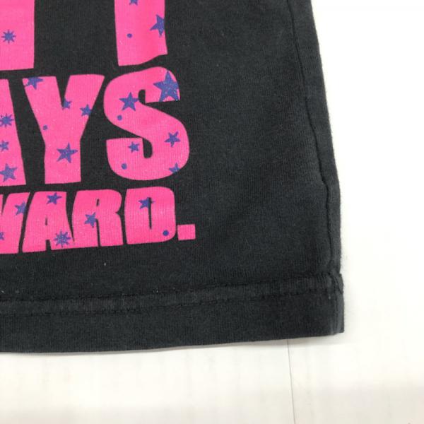 エックスガール X-girl Tシャツ キッズ Tシャツ 100cm 100cm 無地 黒 / ブラック / レディース USED 古着 中古 10025525