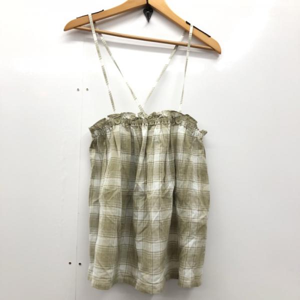 マウジー MOUSSY キャミソール ノースリーブ チェック柄 キャミソール FREE チェック レディース USED 古着 中古 10025588