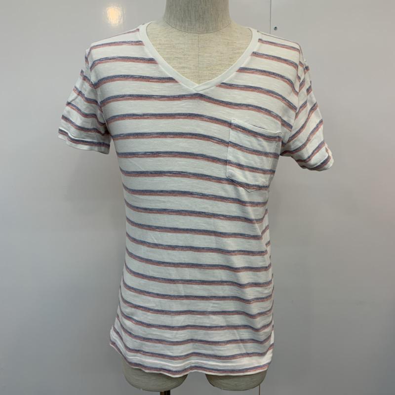 ザ ショップ ティーケー THE SHOP TK Tシャツ Tシャツ ボーダー M ボーダー柄 メンズ USED 古着 中古 10025615