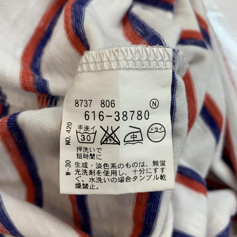 ザ ショップ ティーケー THE SHOP TK Tシャツ Tシャツ ボーダー M ボーダー柄 メンズ USED 古着 中古 10025615