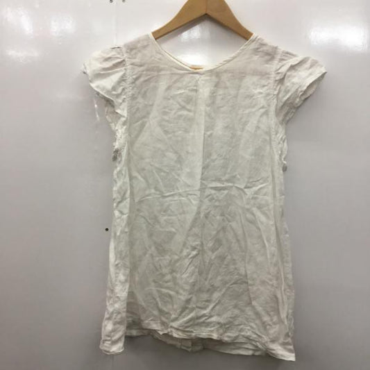レプシィム LEPSIM カットソー  半袖カットソー 無地 L 無地 白 / ホワイト /  レディース USED 古着 中古 10025635