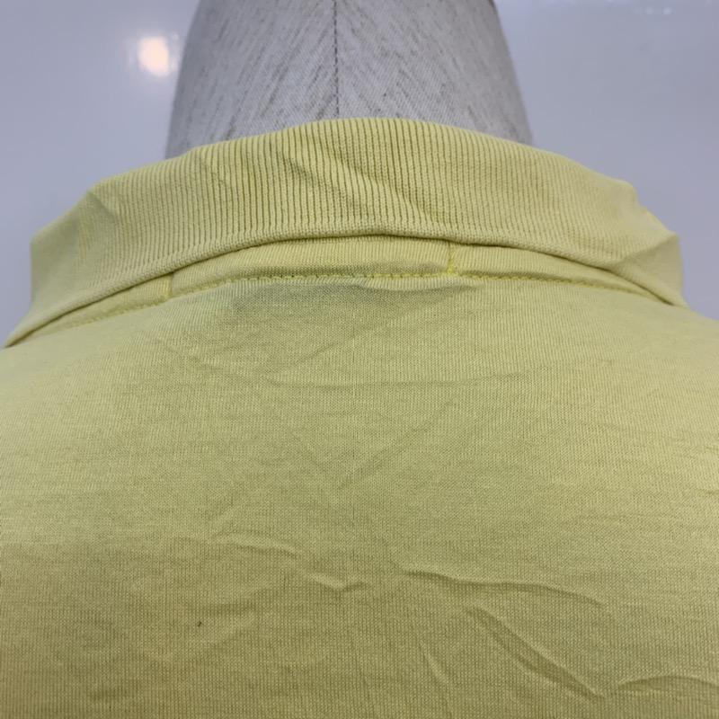 ポロバイラルフローレン Polo by RALPH LAUREN ポロシャツ 半袖 無地 ワンポイント XL 無地 X ワンポイント 黄 / イエロー / メンズ USED 古着 中古 10025651