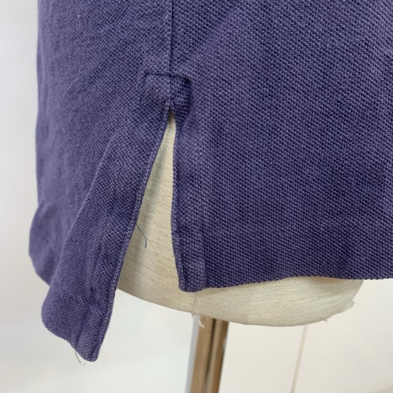 ポロバイラルフローレン Polo by RALPH LAUREN ポロシャツ 半袖 無地 ワンポイント S 無地 X ワンポイント 紺 / ネイビー / メンズ USED 古着 中古 10025664