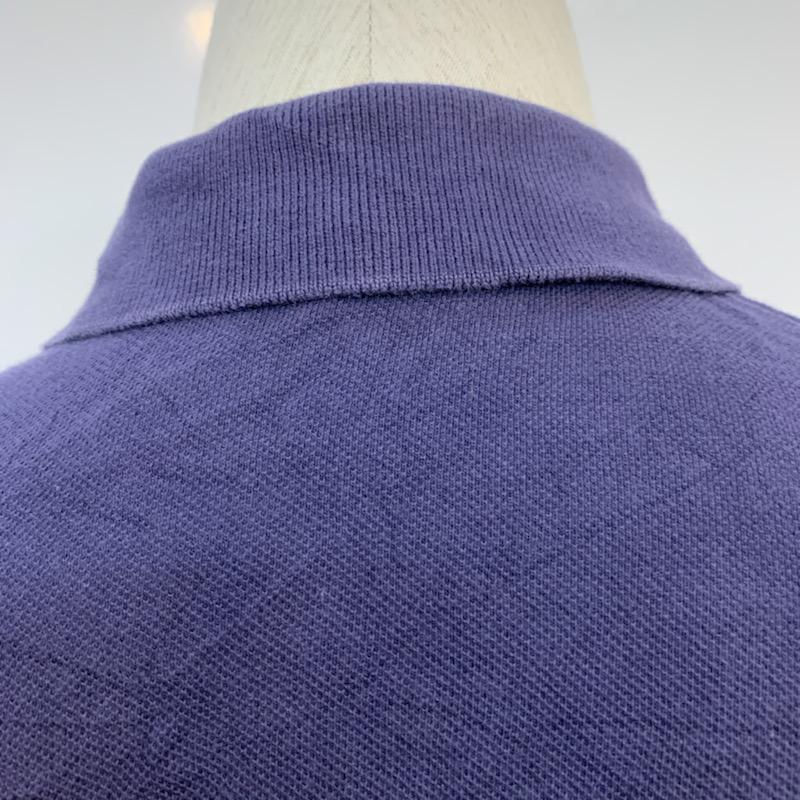 ポロバイラルフローレン Polo by RALPH LAUREN ポロシャツ 半袖 無地 ワンポイント S 無地 X ワンポイント 紺 / ネイビー / メンズ USED 古着 中古 10025664