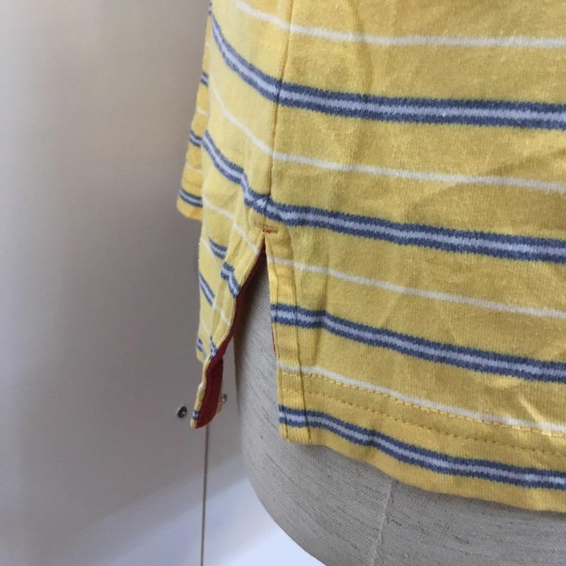 トミーヒルフィガー TOMMY HILFIGER ポロシャツ ポロシャツ 半袖 ロゴマーク ボーダー S ボーダー柄 メンズ USED 古着 中古 10025694