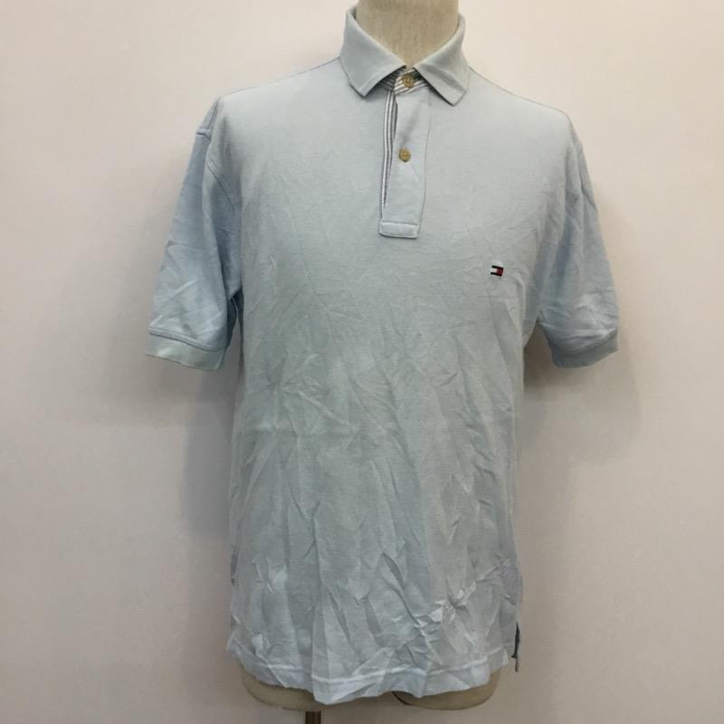 トミーヒルフィガー TOMMY HILFIGER ポロシャツ ポロシャツ 半袖 S 無地 メンズ USED 古着 中古 10025703