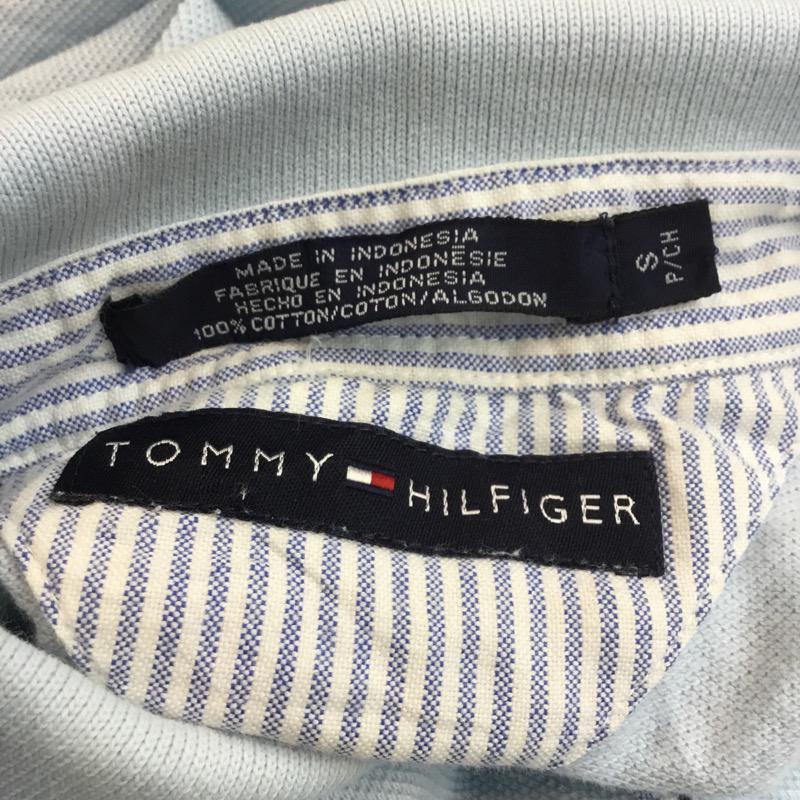 トミーヒルフィガー TOMMY HILFIGER ポロシャツ ポロシャツ 半袖 S 無地 メンズ USED 古着 中古 10025703
