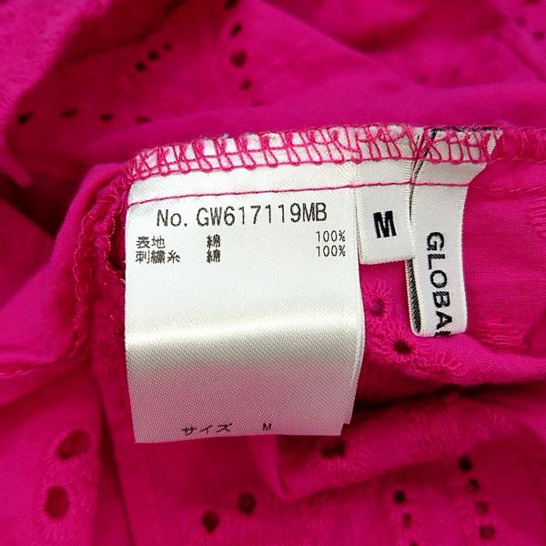 グローバルワーク GLOBAL WORK カットソー  半袖カットソー M 無地 桃 / ピンク /  レディース USED 古着 中古 10025736
