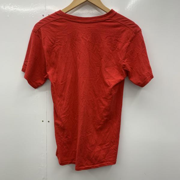 チャンピオン Champion Tシャツ 半袖 Tシャツ 半袖 S 無地 赤 / レッド / メンズ USED 古着 中古 10025790