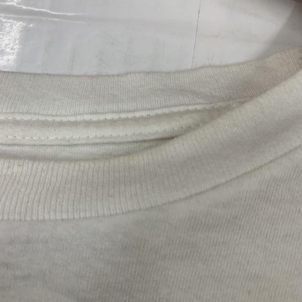 アディダス adidas Tシャツ Tシャツ 半袖 プリント M 無地 白 / ホワイト / メンズ USED 古着 中古 10025816