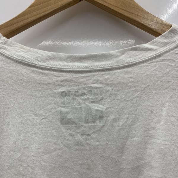 アディダス adidas Tシャツ Tシャツ 半袖 プリント M 無地 白 / ホワイト / メンズ USED 古着 中古 10025816