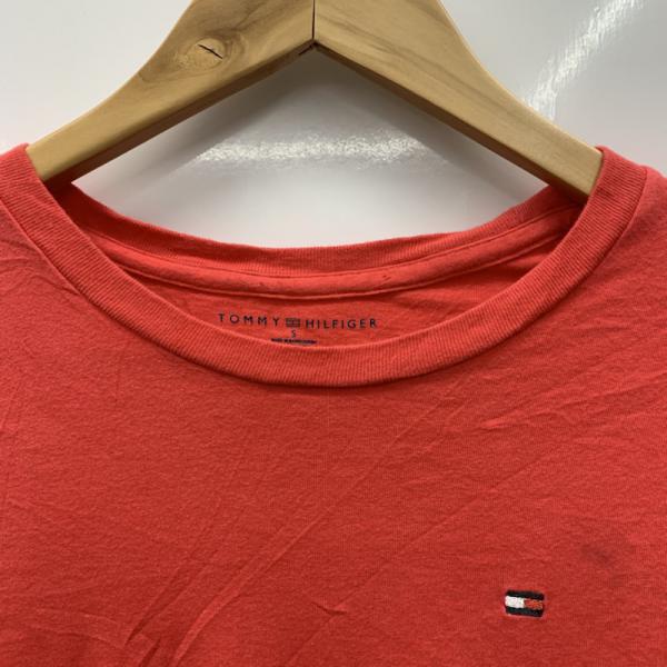 トミーヒルフィガー TOMMY HILFIGER Tシャツ 半袖 Tシャツ 半袖 ロゴマーク S 無地 メンズ USED 古着 中古 10025817