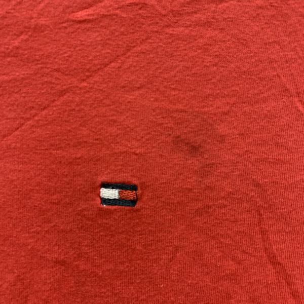 トミーヒルフィガー TOMMY HILFIGER Tシャツ 半袖 Tシャツ 半袖 ロゴマーク S 無地 メンズ USED 古着 中古 10025817