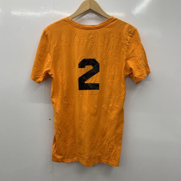 ナイキ NIKE Tシャツ 半袖 Tシャツ 半袖 ロゴ S 無地 橙 / オレンジ / メンズ USED 古着 中古 10025822