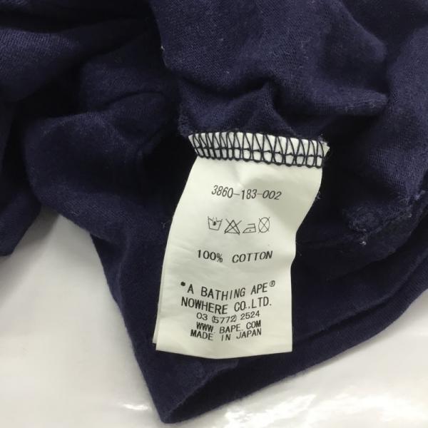 アーサスベイプ URSUS BAPE Tシャツ Tシャツ 1 無地 紺 / ネイビー / メンズ USED 古着 中古 10025893
