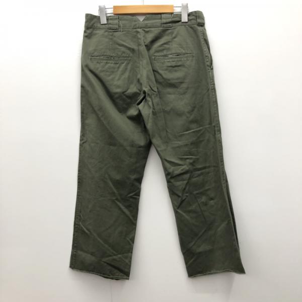 ミルクフェド MILKFED. パンツ ボトムス パンツ チノパン MILK FED M 無地 カーキ / カーキ / レディース USED 古着 中古 10025976