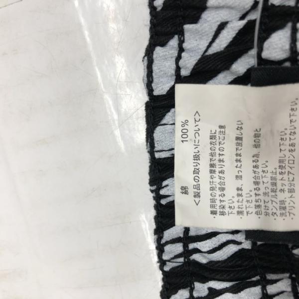 ステューシー STUSSY パンツ ショートパンツ ボトムス パンツ ショートパンツ ボタニカル柄 タグ付き M 総柄 白 / ホワイト / X 黒 / ブラック / メンズ USED 古着 中古 10026100