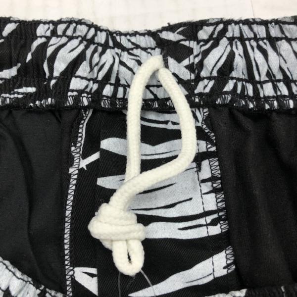 ステューシー STUSSY パンツ ショートパンツ ボトムス パンツ ショートパンツ ボタニカル柄 タグ付き M 総柄 白 / ホワイト / X 黒 / ブラック / メンズ USED 古着 中古 10026100