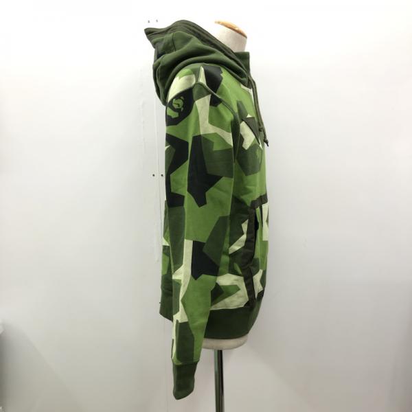 アベイシングエイプ A BATHING APE パーカー パーカー プルオーバー 長袖 SPLINTER CAMO WIDE PULLOVER HOODIE 001PPE801007X タグ付き M メンズ USED 古着 中古 10026137