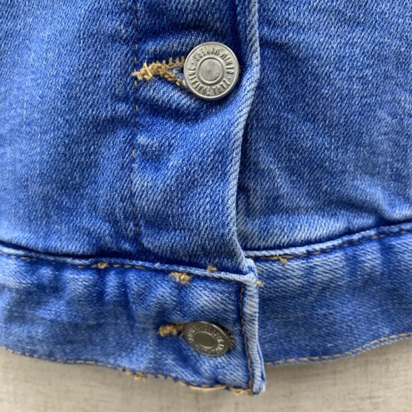 ザラ ZARA ジャケット、上着 ジャケット デニムジャケット Gジャン S 無地 レディース USED 古着 中古 10026323