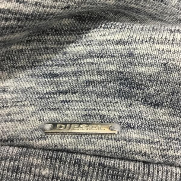 ディーゼル DIESEL トレーナー 長袖 スウェット トレーナー タグ付 L 無地 灰 / グレー / メンズ USED 古着 中古 10026346