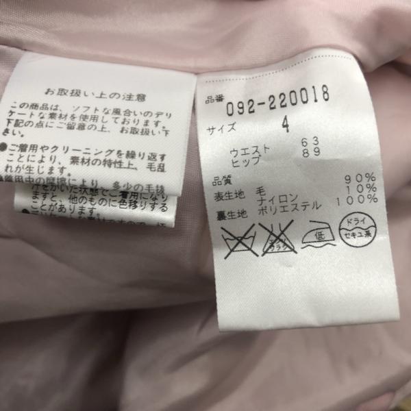 ジルスチュアート JILLSTUART スカート スカート 4 無地 桃 / ピンク / レディース USED 古着 中古 10026563