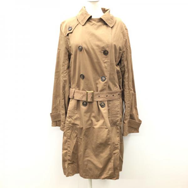 ナイスクラップ NICE CLAUP コート ジャケット アウター コート 無地 茶 / ブラウン / レディース USED 古着 中古 10026665
