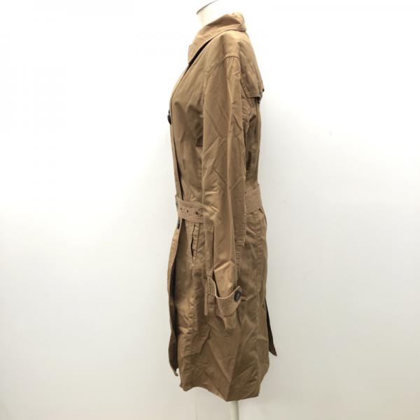 ナイスクラップ NICE CLAUP コート ジャケット アウター コート 無地 茶 / ブラウン / レディース USED 古着 中古 10026665