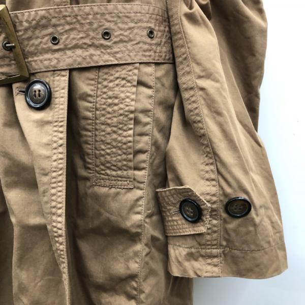 ナイスクラップ NICE CLAUP コート ジャケット アウター コート 無地 茶 / ブラウン / レディース USED 古着 中古 10026665